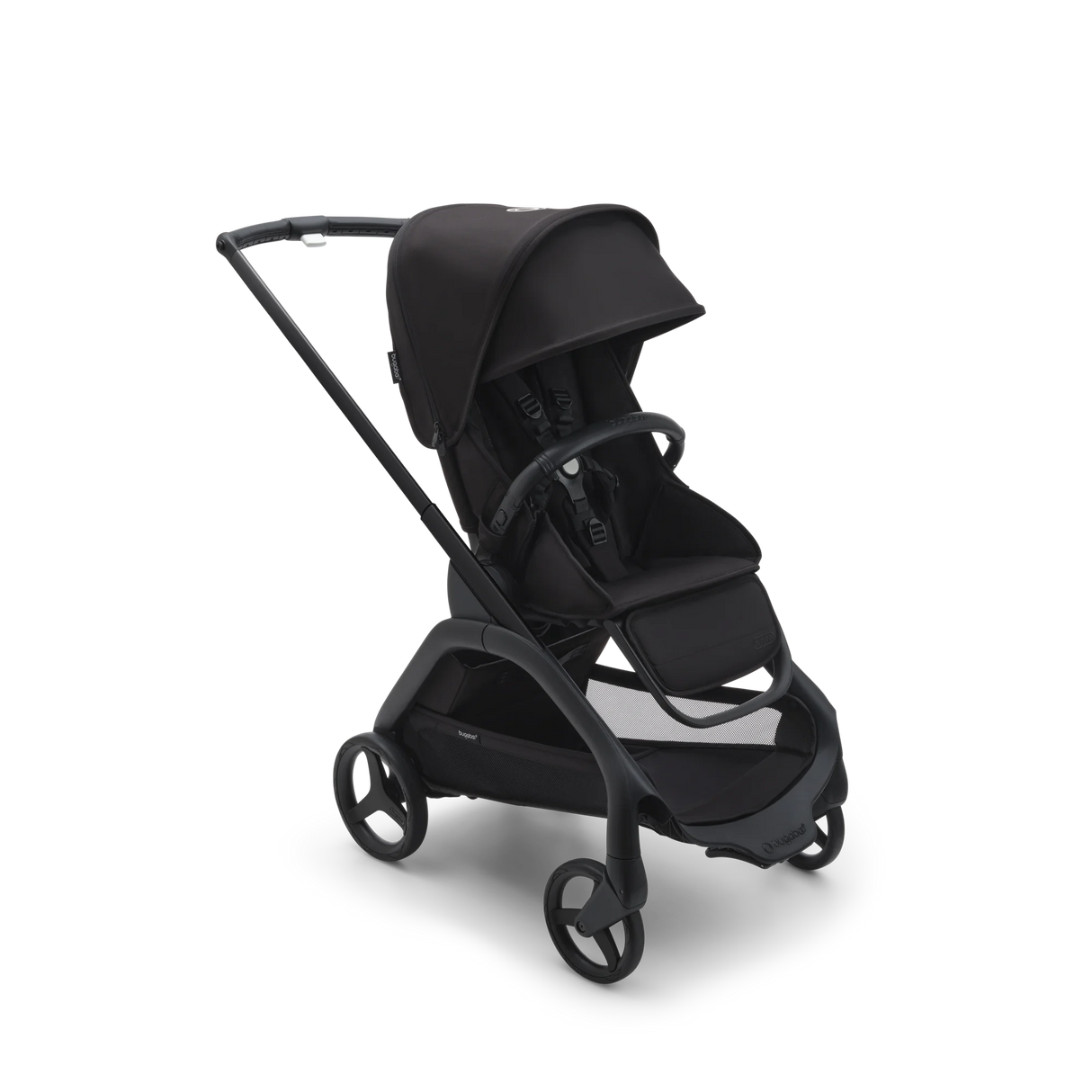 Barnvagnen Bugaboo Dragonfly med sittdel i midnattsvart