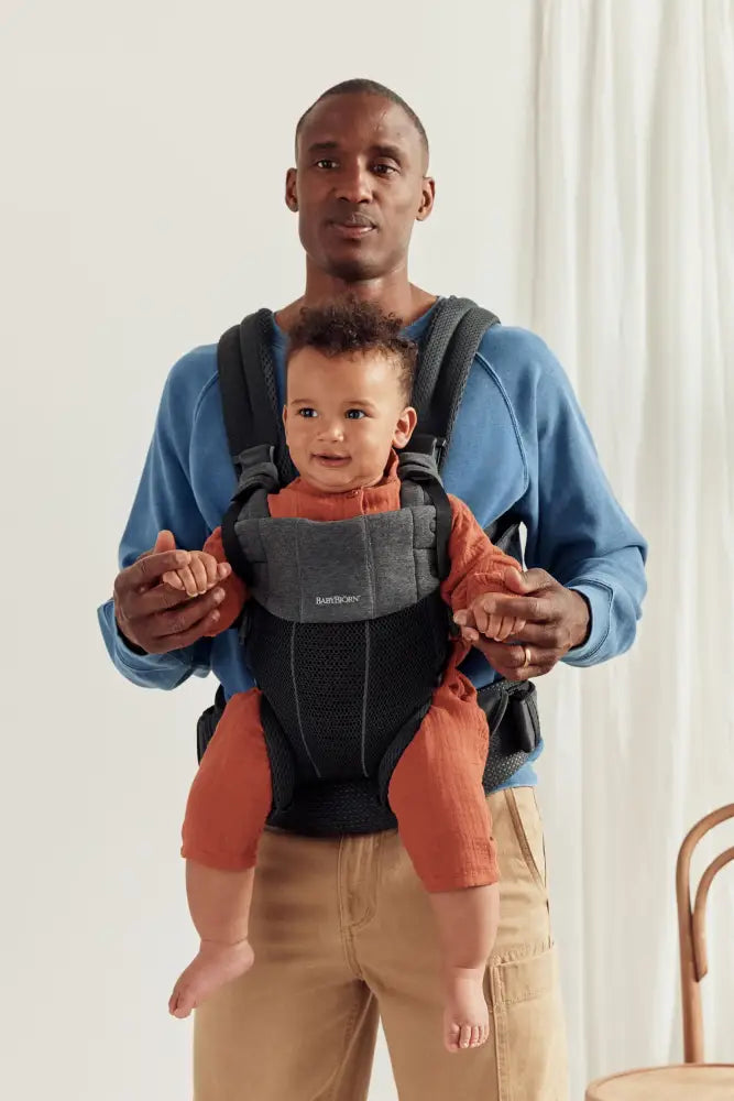 Parently Rent BabyBjorn Harmony Baby Carrier Ergonomic Flexibility