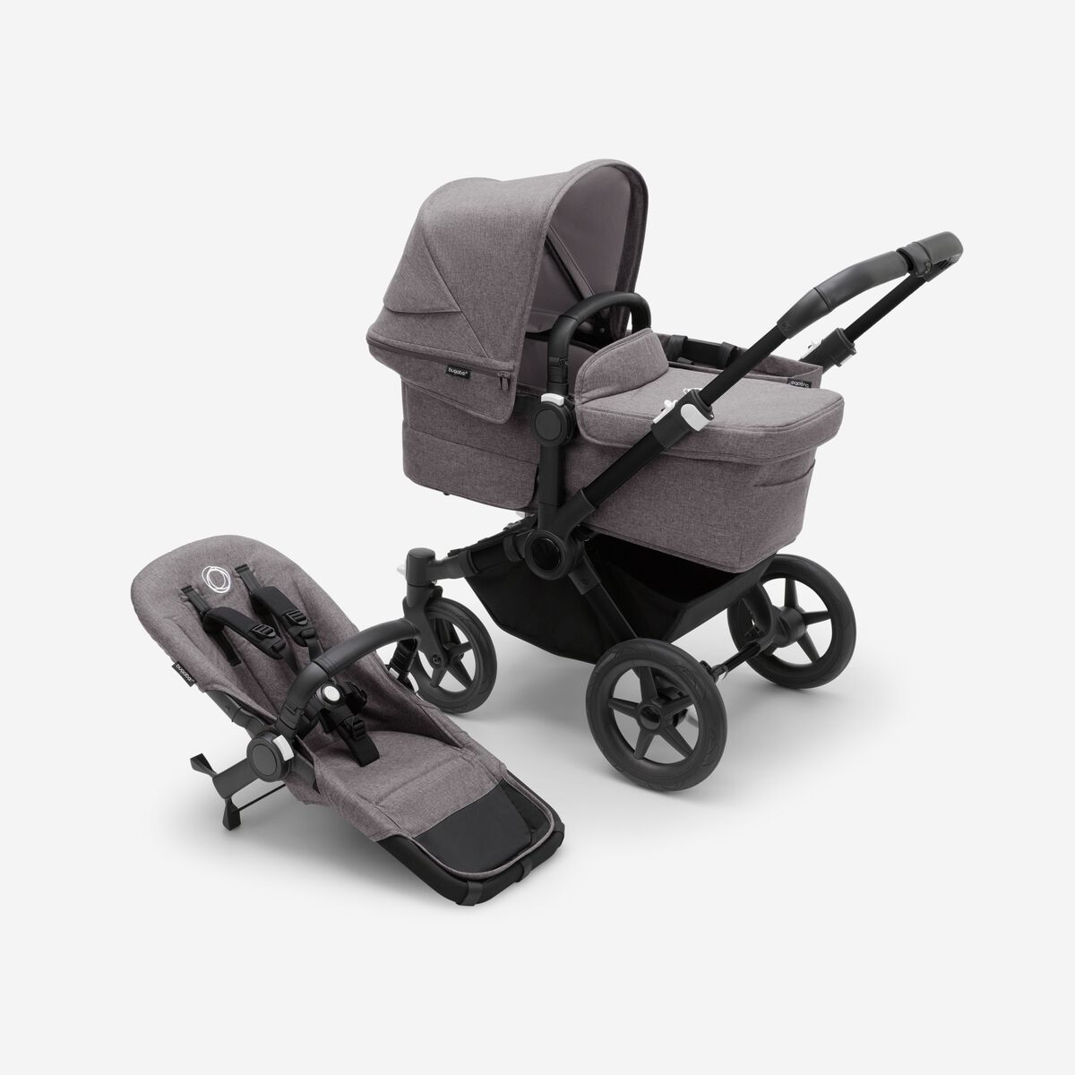 Bugaboo donkey all black on sale