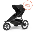 Thule Urban Glide 3 Enkel buggy i svart