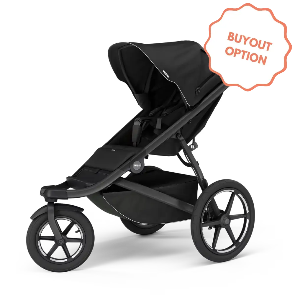 Thule Urban Glide 3 Enkel buggy i svart